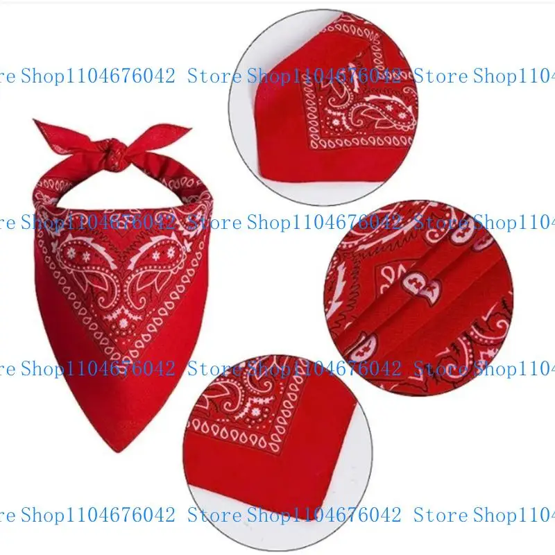 5ASD PET COSTUME BIRDY PROPS COWBOY HAT BANDANAS تعديل الكلاب رعاة البقر قبعة