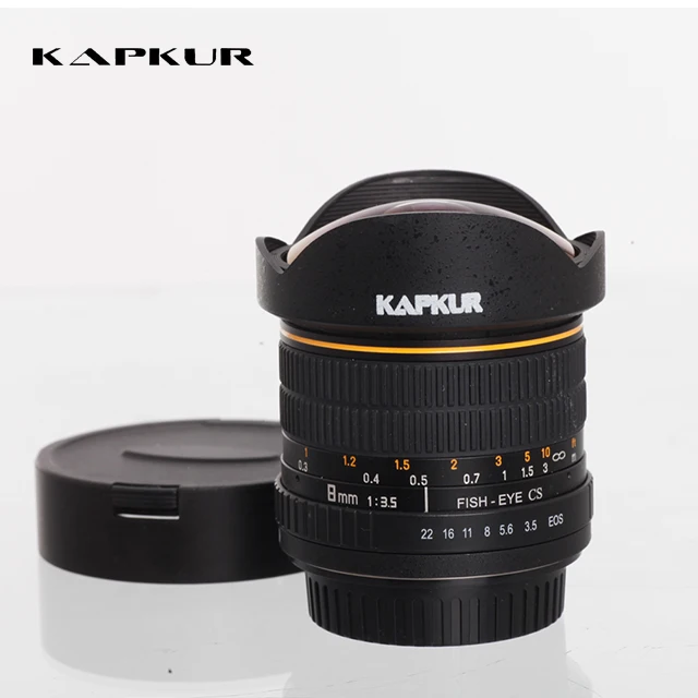 

Kapkur Cell Phone Camera Accessory HD 8mm F/3.5 Fisheye Camera Lens
