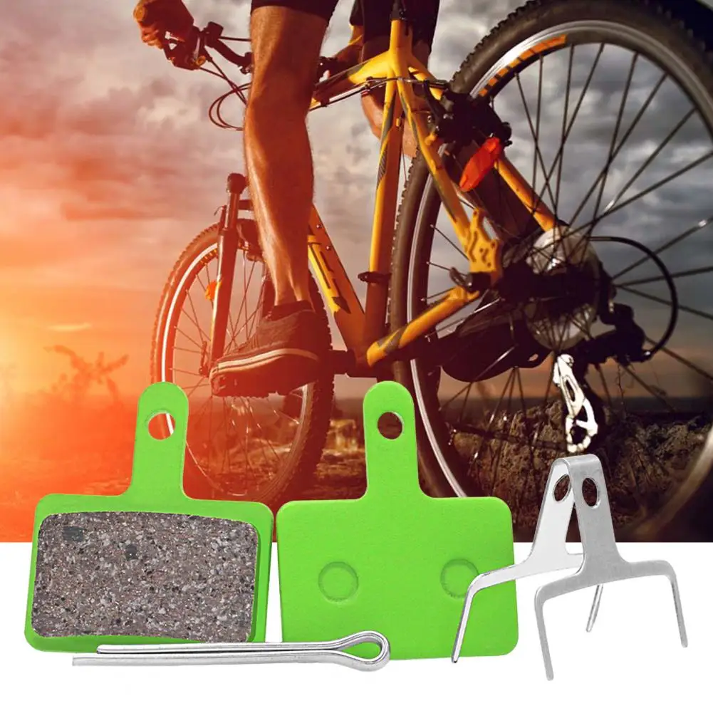 2Pcs Useful Brake Blocks  Perfectly Fitment Stable Bicycle Ceramic Pads  Noiseless Oil Disc Brake Pads