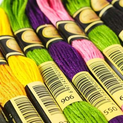 10Pcs similar dmc color choose Anchor Similar Thread Cross Stitch Cotton Sewing Skeins Embroidery Thread Floss Kit DIY