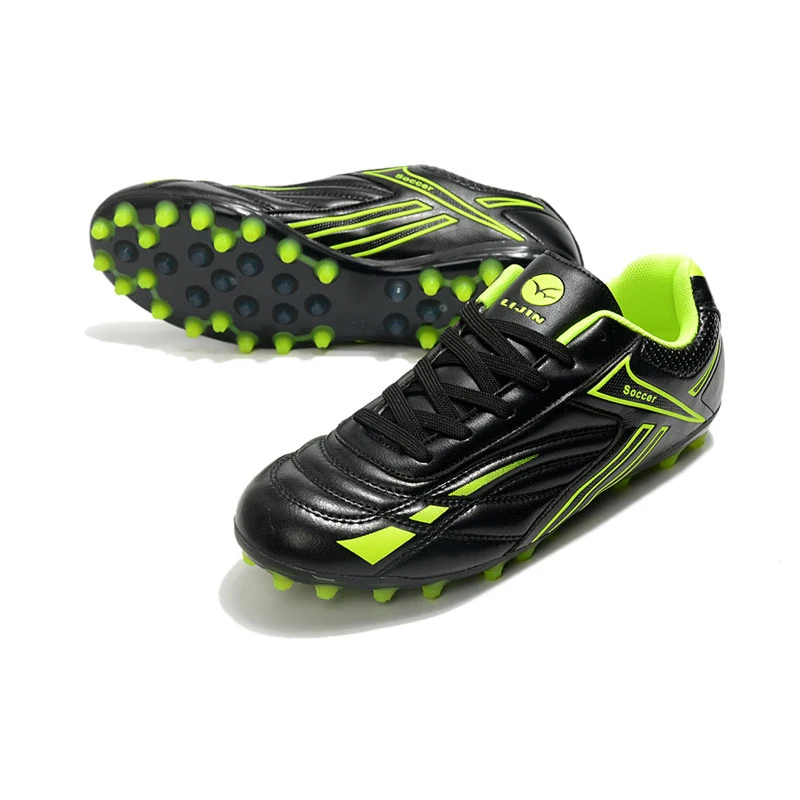 New Unisex Large Size Adult Training Game Sneakers Indoor Outdoor Lawn Youth Student Sport Soccer Shoes 39-45# view 5