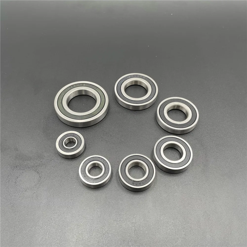 4-20pcs 16000-2RS 16001-2RS 16002-2RS 16003-2RS 16004-2RS 16005-2RS 16006-2RS RS Rubber Sealed Deep Groove Ball Bearing GCr15