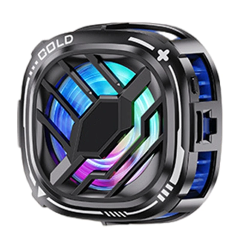 Portable Gaming Phone Cooling Fan Smartphone Cooling Fan for Live Streaming & Mobile Game for 4.5 To 7inch Smartphones