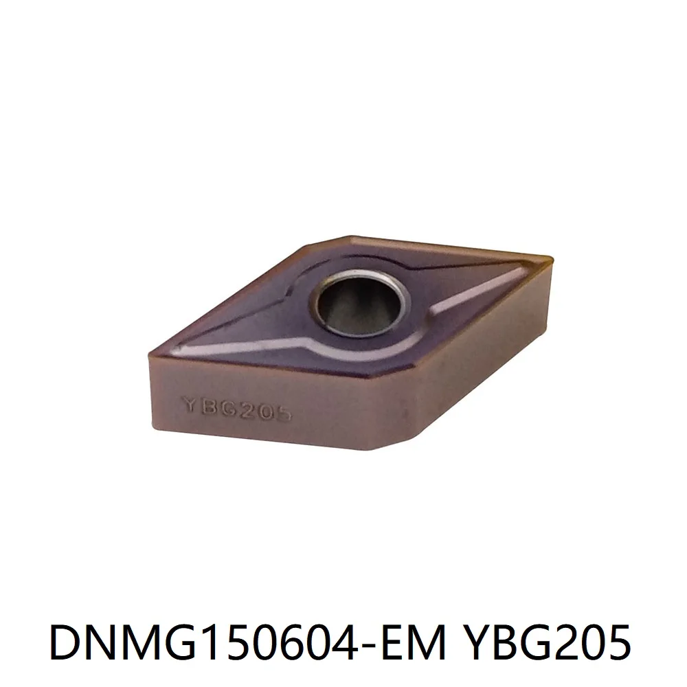 

ZCC Lathe Tools Inserts Machining Metal Carbide Tools for processing stainless steel DNMG150604-EM YBG205 10pcs/box