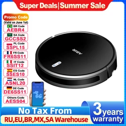 ABIR G20S Robot Hút Bụi, Bản Đồ Bộ Nhớ 6000Pa Hút, Nâng Cấp Từ Xa, Điện Ướt Cây Lau Nhà WIFI Ứng Dụng Thông Minh Tầng Giặt Cho Gia Đình