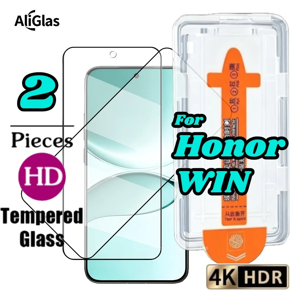 

2 Pieces Suitable for Huawei Honor Win Series 9H High Definition Tempered Glass Film For Honor Win Glossy Screen Protector Film
