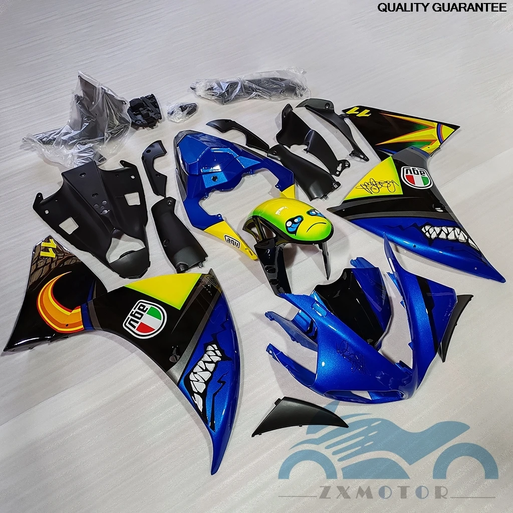 Motorcycle cover Shark Stickers Fairing kit fit For YAMAHA R1 2013 2014 YZF R1 YZFR1 fairings