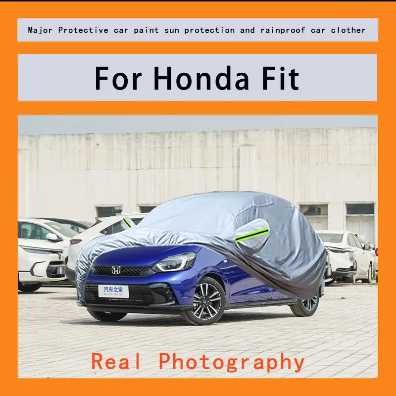

Suitable for Honda Fit car covers, waterproof, snow resistant, dustproof, cold resistant, and UV resistant car covers