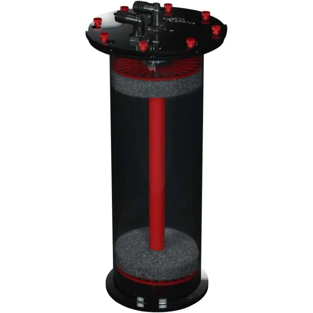 

Large Volume Media Chamber for Freshwater and Saltwater Aquariums: Optimized Water Flow and Contact Time