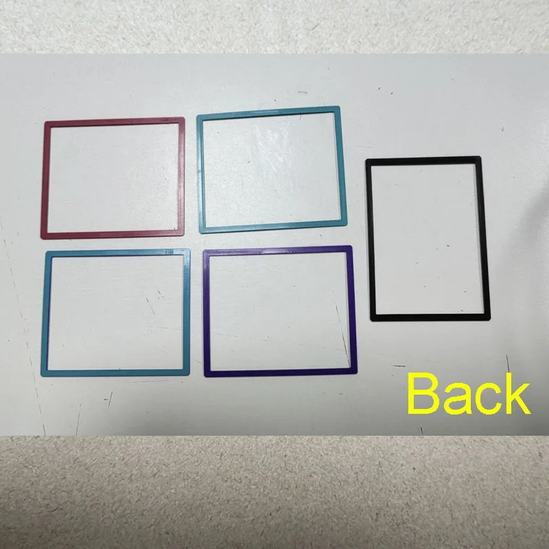 moldura de plástico para console de jogos Nintend 3DS