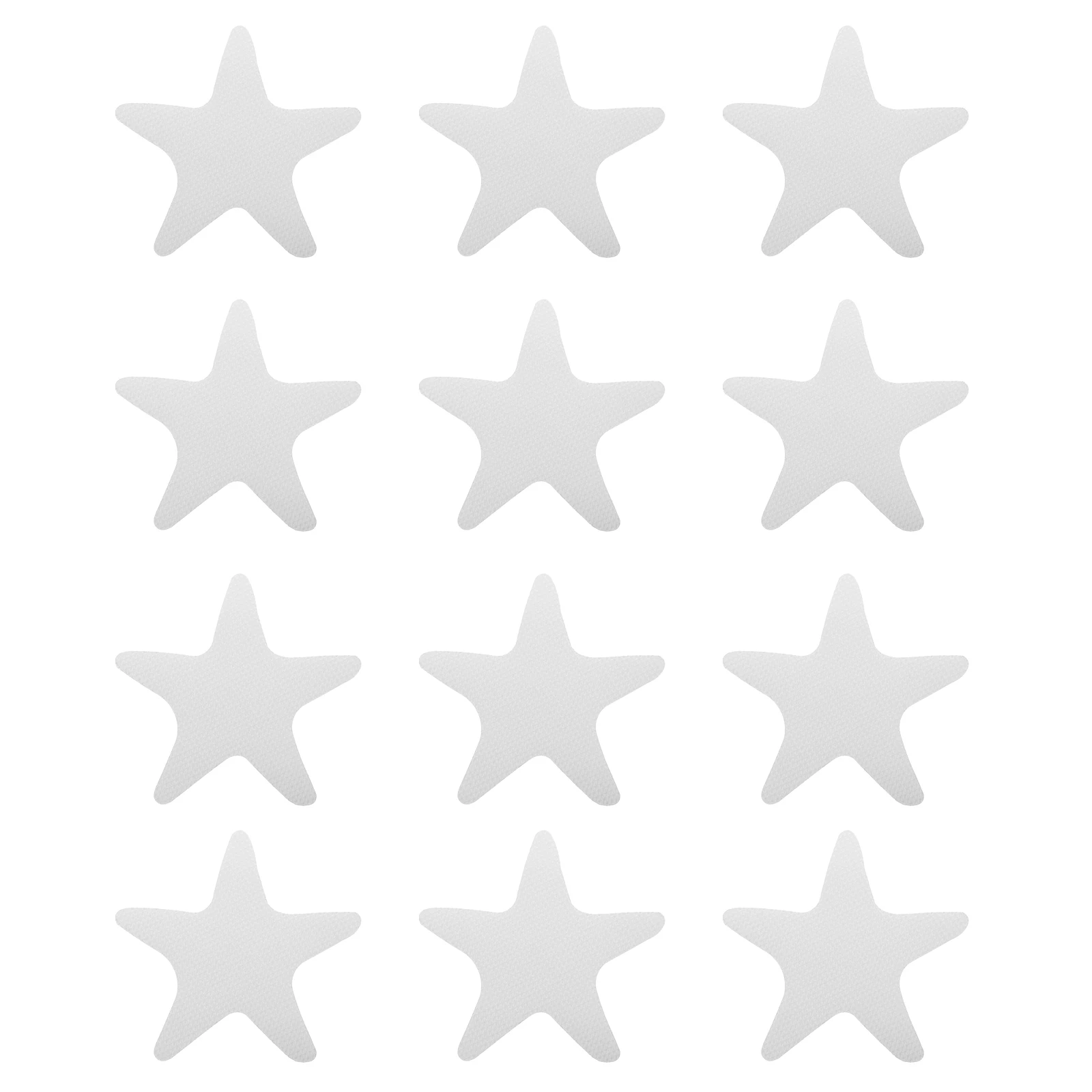 

12 Pcs Anti Skid Stickers for Bathroom Bathtub Sink Kitchen Pool Balcony Corridor Doorway Non Slip Mats PEVA Material