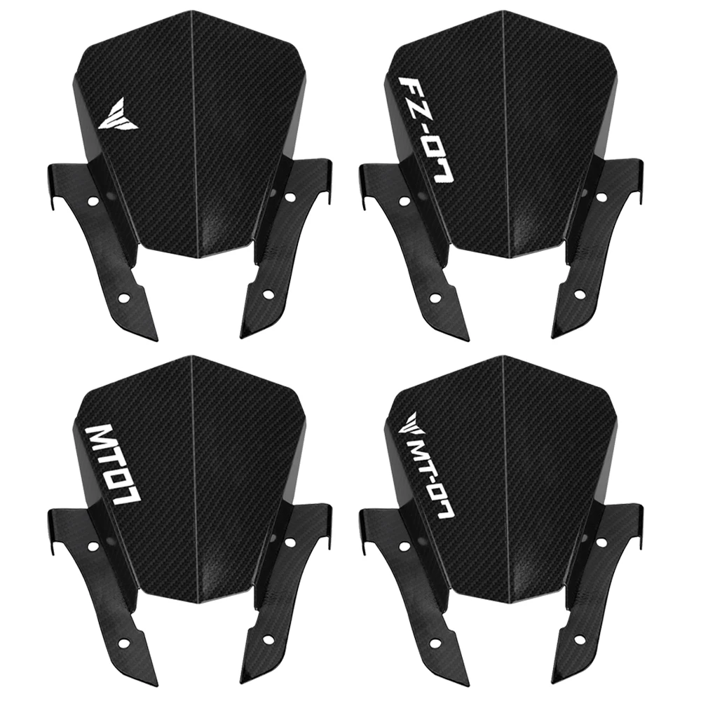 Deflectores de Viento para Parabrisas MT FZ 07 para YAMAHA MT-07 MT07 FZ-07 FZ07 2013 2014 2015 2016 2017 Accesorios para Motocicleta