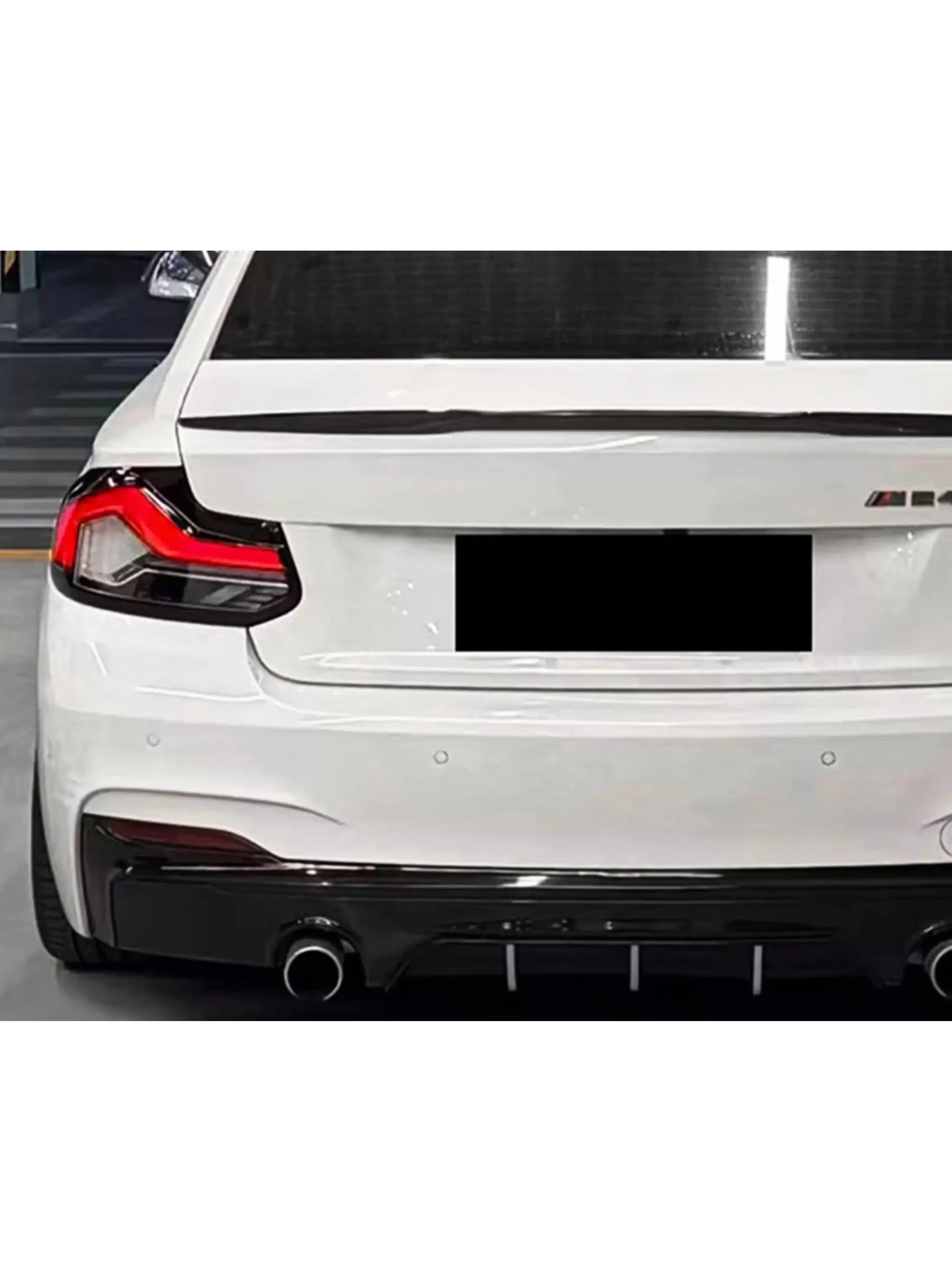 LED-Rückleuchten für BMW 2er-Reihe F22 F23 F87 M2 2014-2020 mit Sequenziellem Blinker, Start-Animation und Getönten Rückleuchten