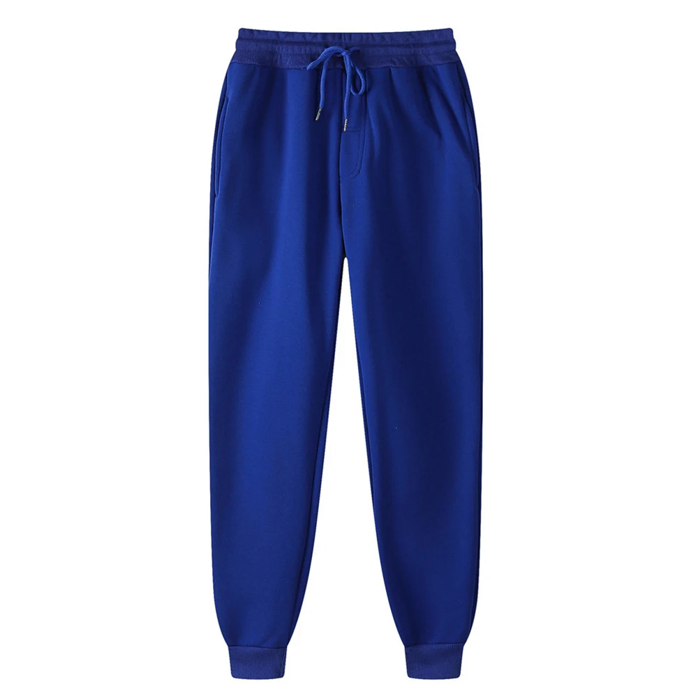 Calças esportivas de lã lisa dos homens atlético wear baggy sweatpants unisex calças esportivas casuais para homem pantalon deportivo hombre