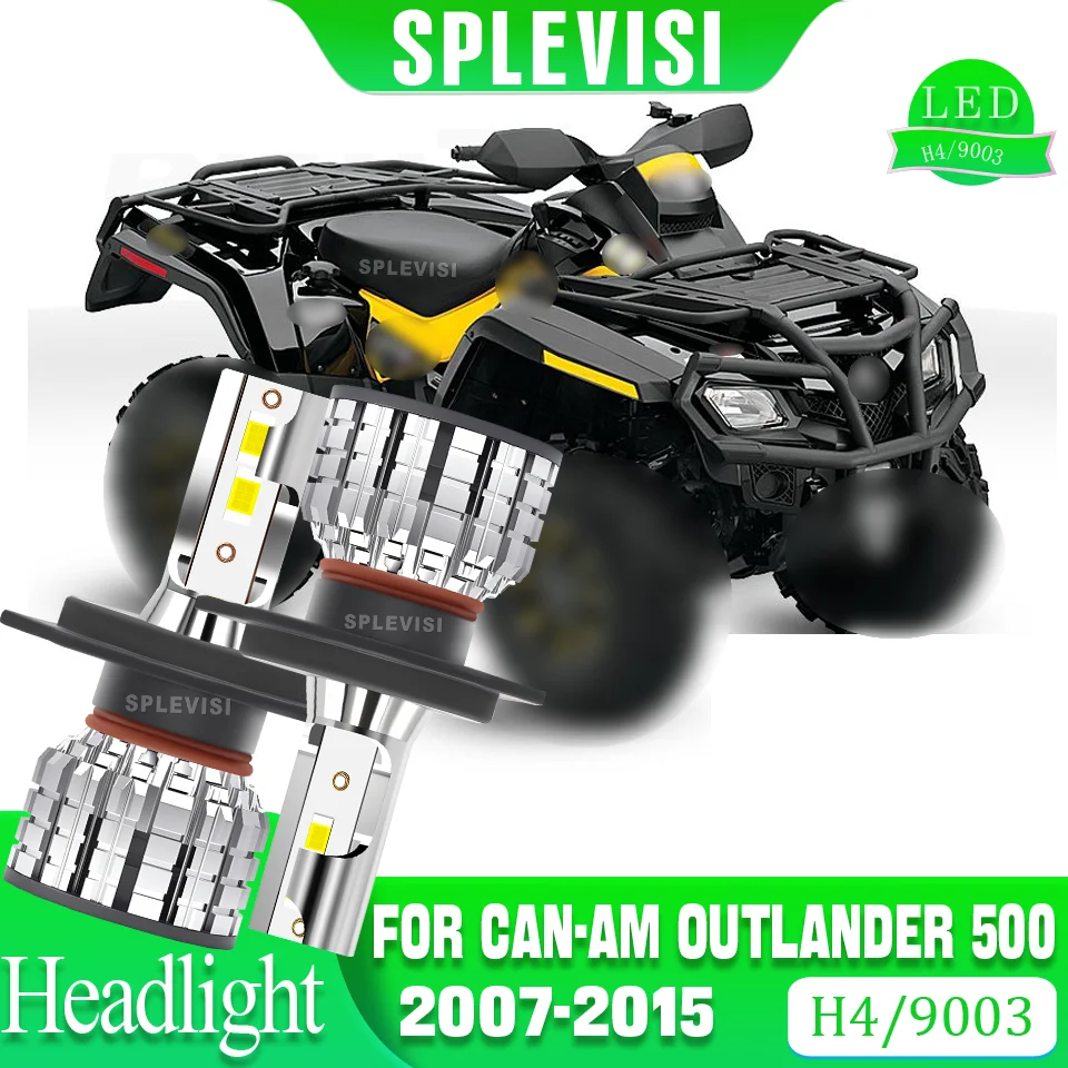 

Easy Installation No Wiring Confusion LED 9003 motorcycle Headlight For Can-Am Outlander 500 2007 2008 2009 2010 2011 2012 2015