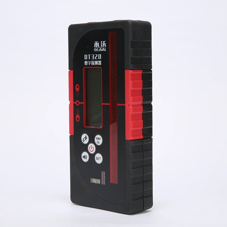 DT320 Professional LCD Digital Display Laser Receiver Height Shown for Rotary Laser