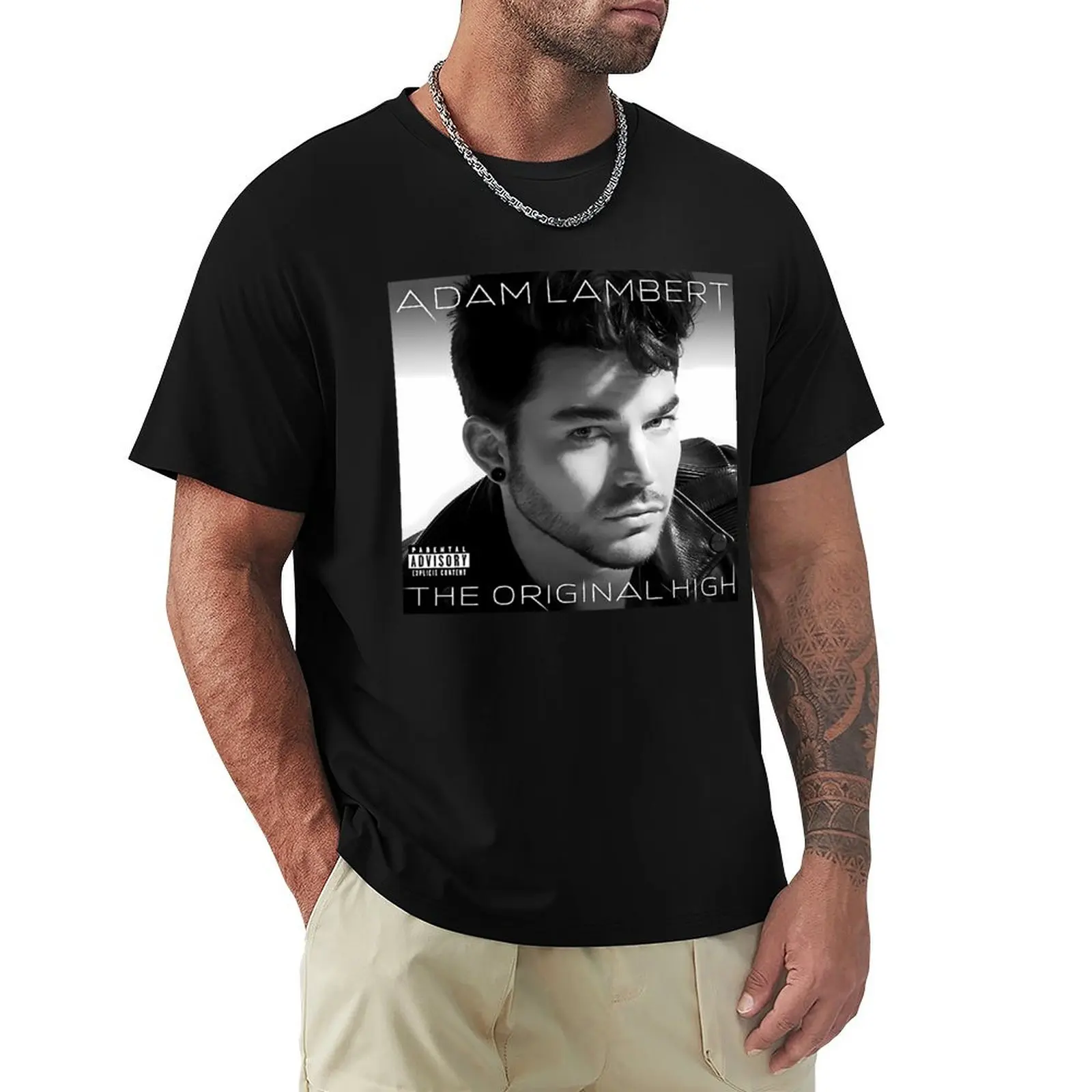 adam lambert rebon T-Shirt t shirts for man pack white T-Shirt