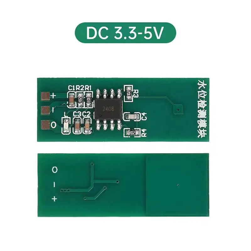 Sensore del modulo di rilevamento del livello dell'acqua con sensore del sensore del liquido con interruttore tattile del livello del liquido senza contatto DC 3.3-26V