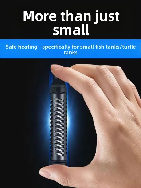  Quartz Glass Heating Tube for Fi Tank Turtle Heater Auatic Temperature Control Small Aquarium Equipment ort Length