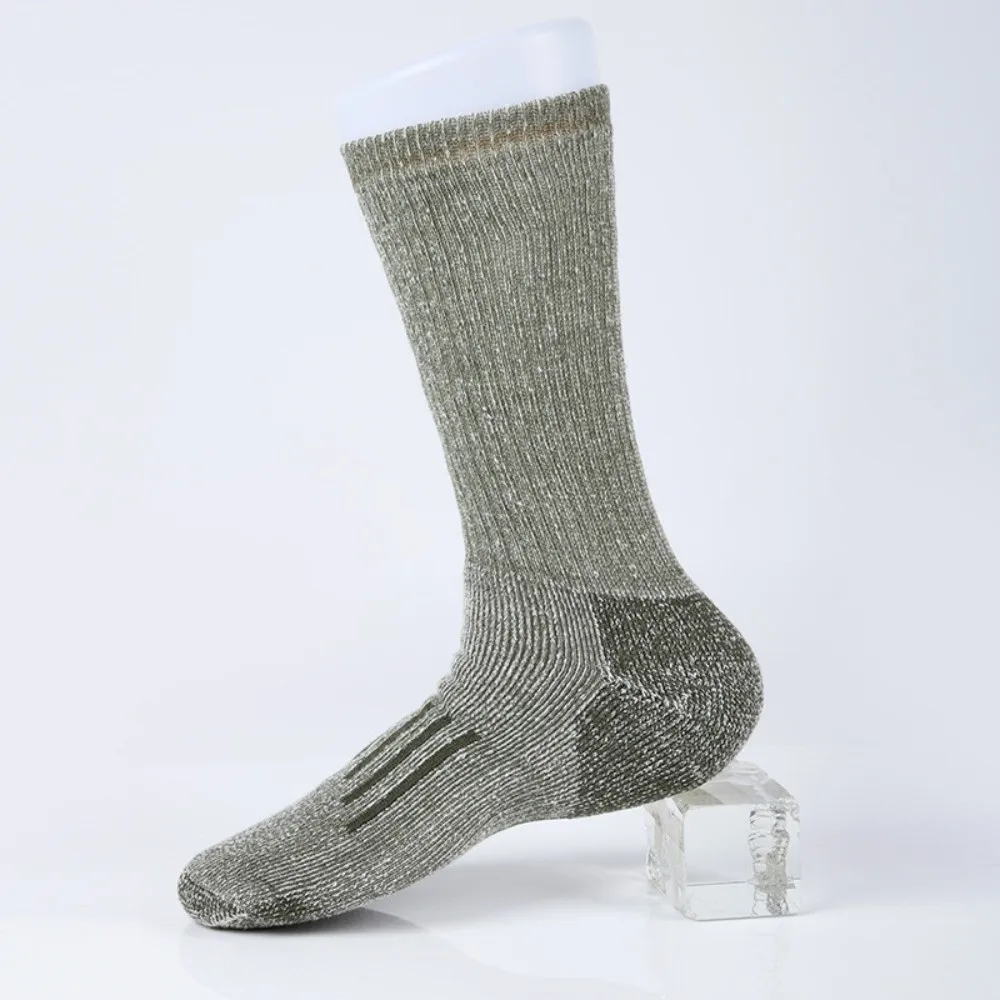 

Fuzzy Merino Wool Socks Mountaineering Thickened Men's Walk Warm Anti-Odor Socks Breathable Thermal Socks For Men