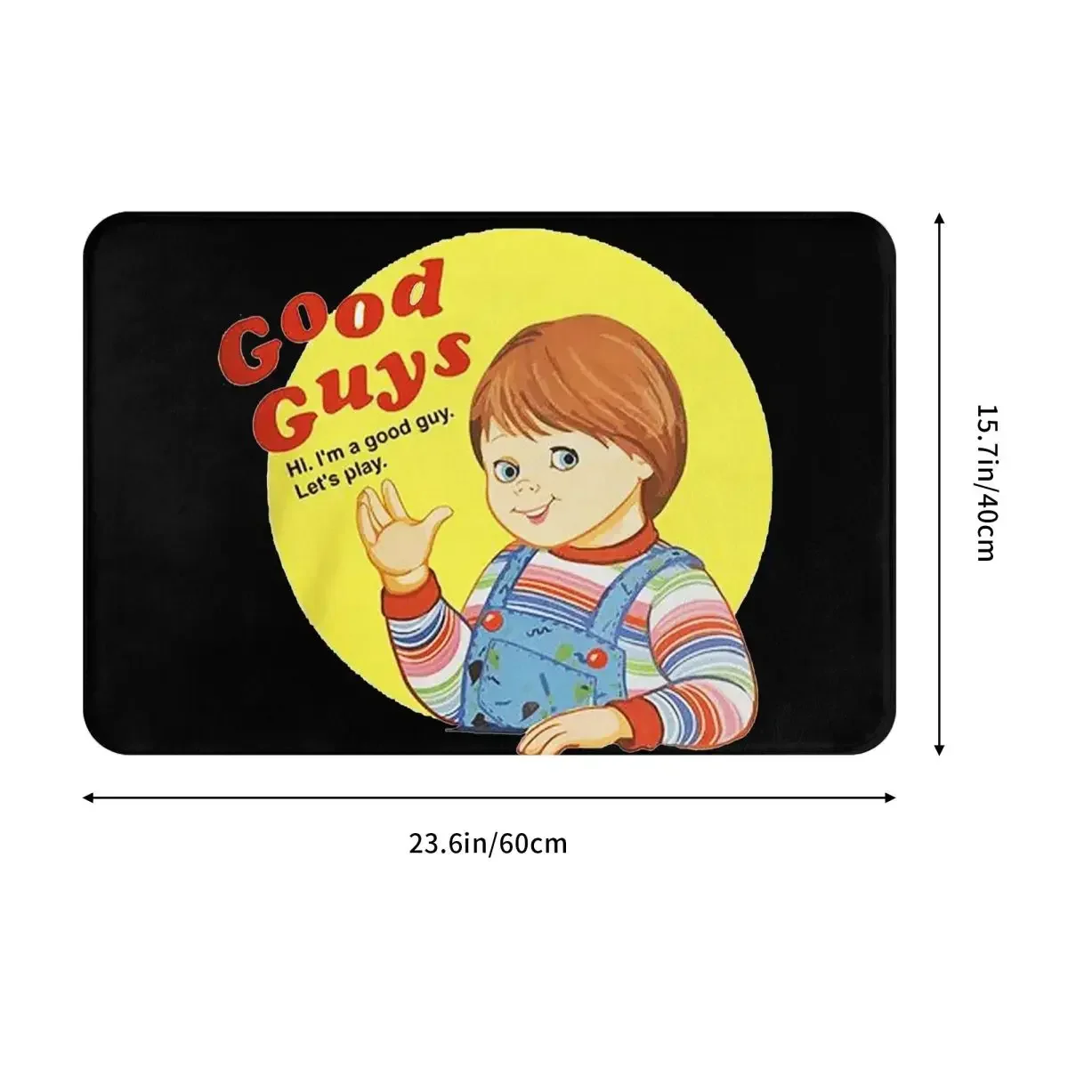 Good Guys Child's Play Chucky Doll Anti-slip Doormat Floor Mat Cushion Carpet Rug for Kitchen Entrance Home Footpad Mats