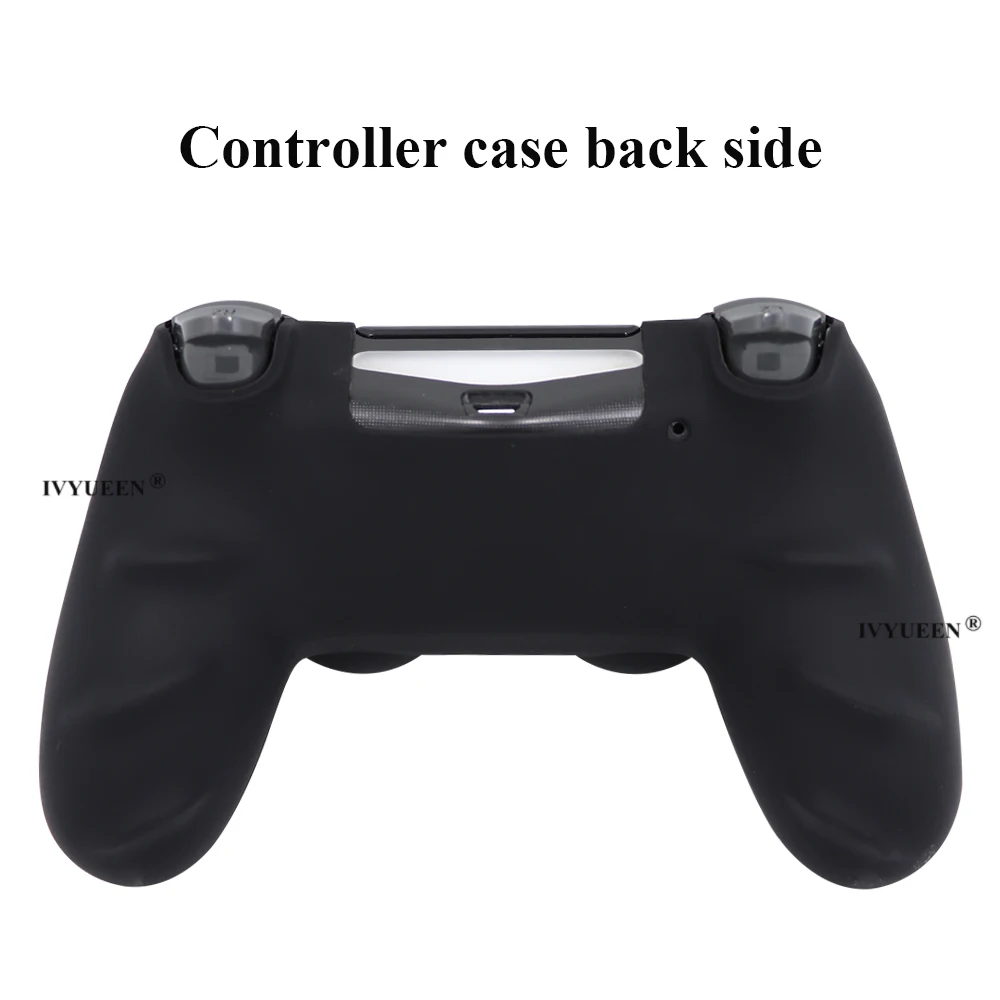 IVYUEEN 16 Màu Silicone Chống Trượt Bao Da Ốp Lưng Cho Sony PlayStation Dualshock 4 PS4 DS4 Pro Slim Bộ Điều Khiển & Dính Cầm Nắm