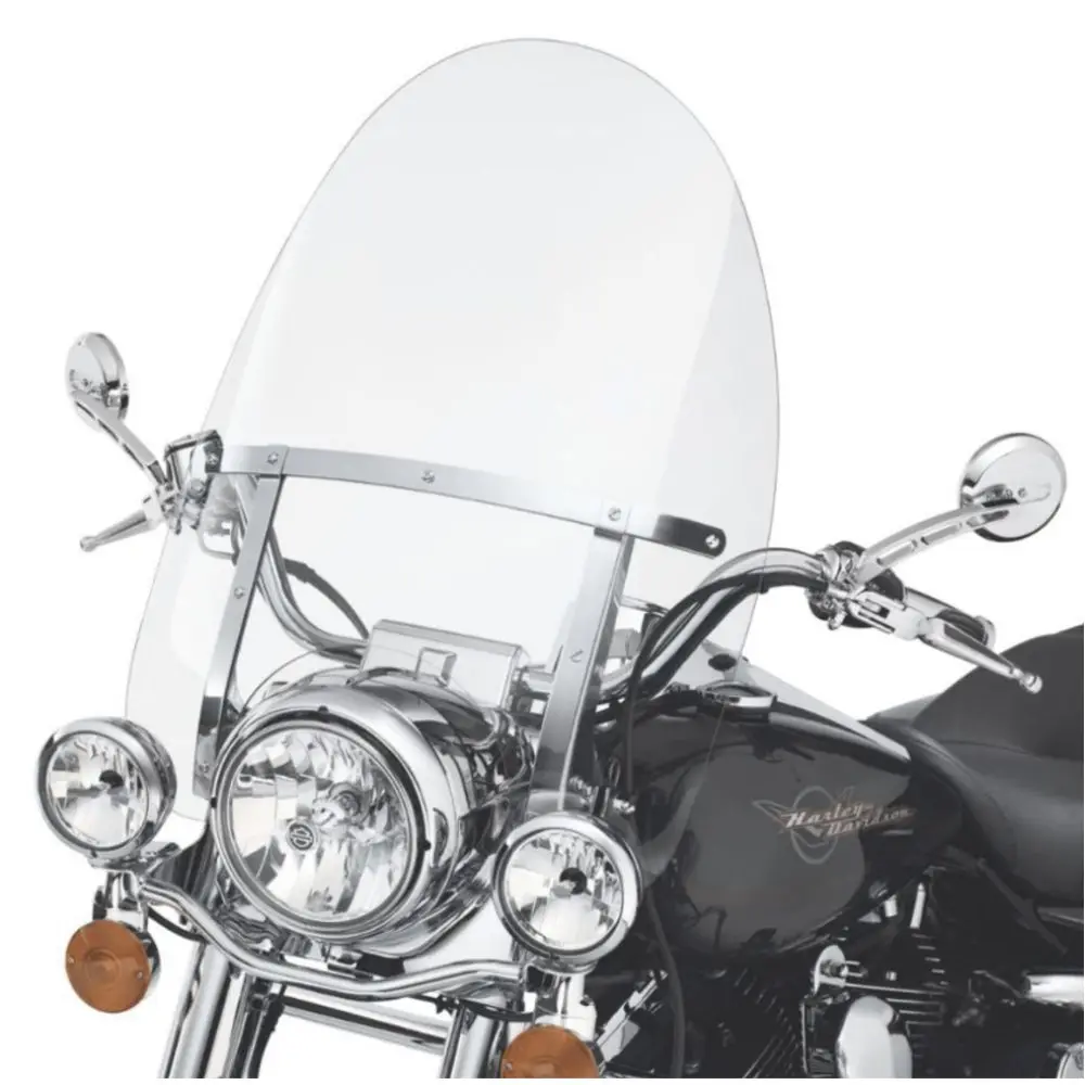 

28'' Detachable Windshield For Harley-Davidson Harley Touring FLHR Up W/ Bracket