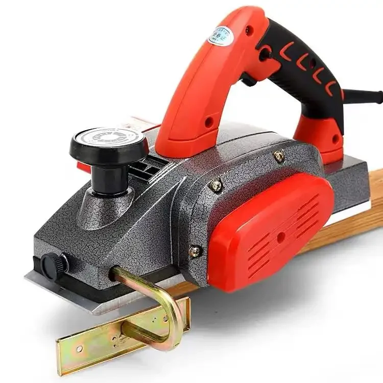 Small Multifunctional Portable Desktop Woodworking Planer Tools Press Plane Power Wood Electric Planer