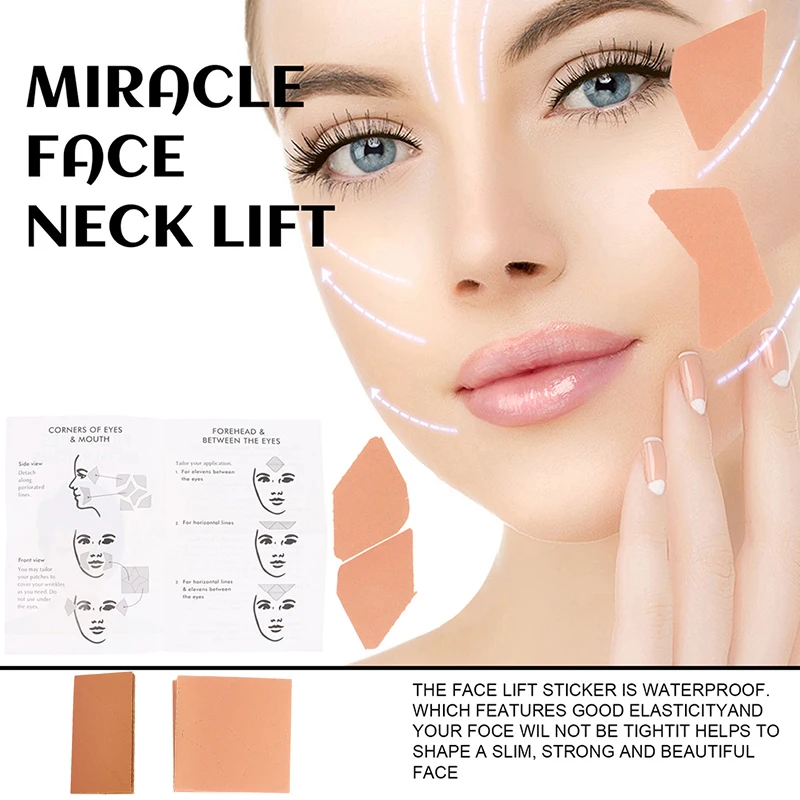 144 parches delanteros, pegatinas de corazón para cejas, parches faciales, pegatinas de belleza para frente y entre los ojos, herramientas de cuidado Facial