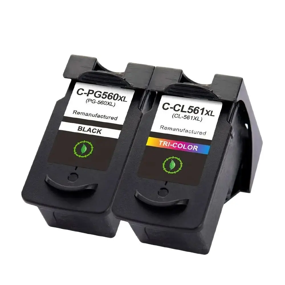 PG560 PG560XL PG-560 PG 560 CL 561 Color Remanufactured Ink Cartridge for Canon PIXMA TS5350 TS5351 Printer