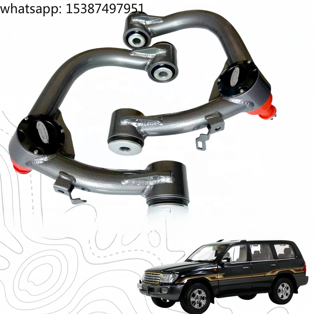 For Adjustable Suspension Steel Upper  Steering Control Arm for Land Cruiser 100 LC100 Heavy-Duty Control Arms