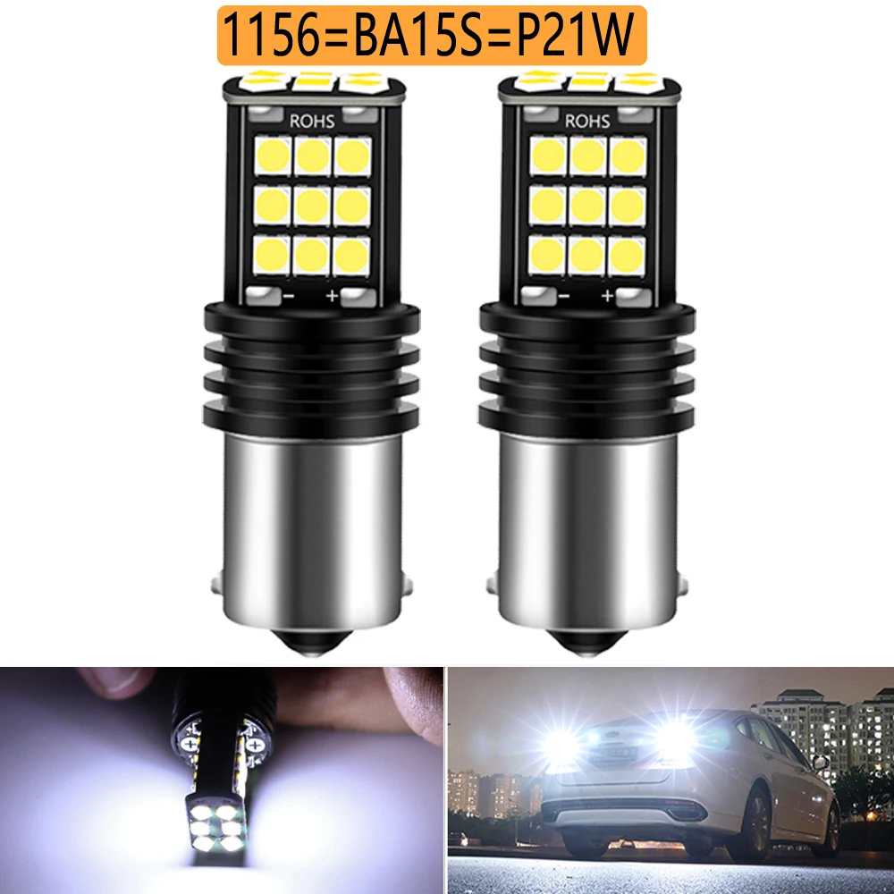 2Pcs P21W Led Canbu…