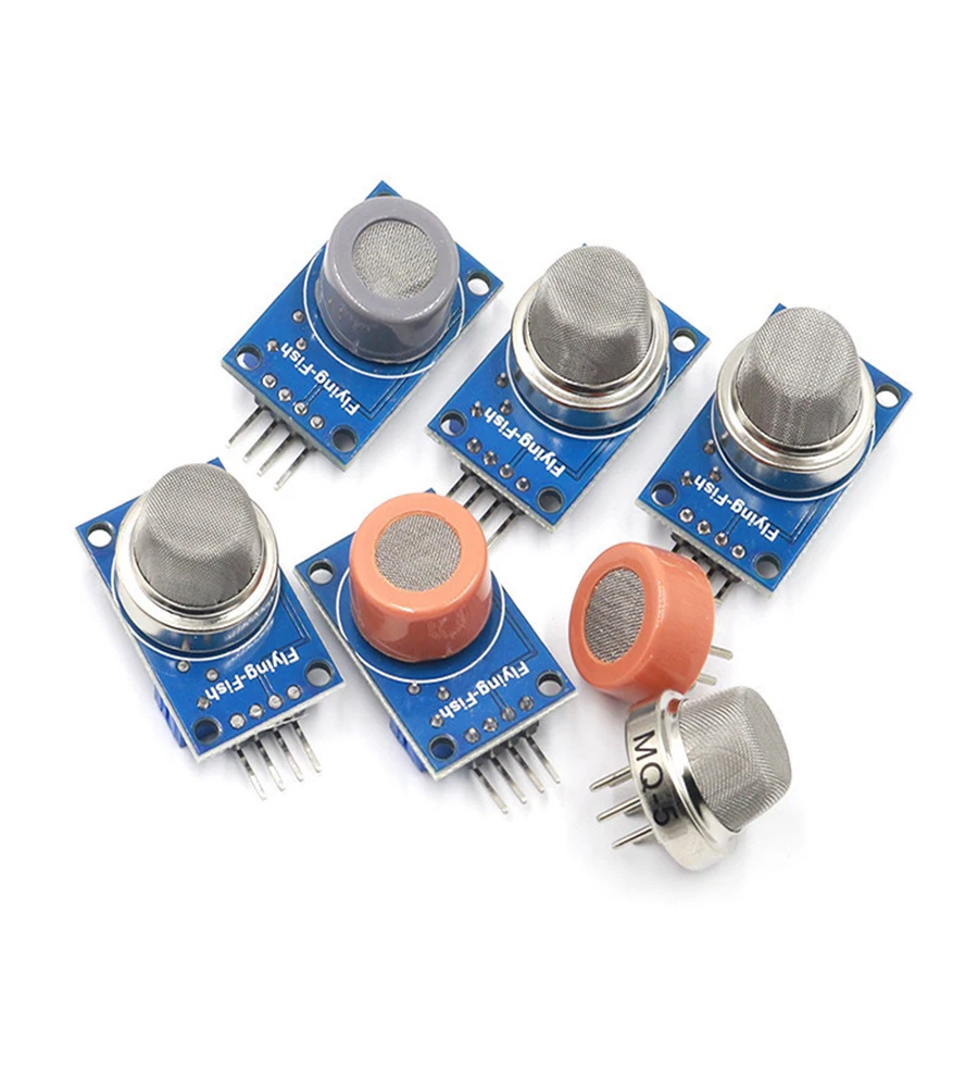 MQ2 MQ3 MQ4 MQ5 MQ-6 MQ-7 MQ-8 MQ-9 MQ-135 Detection Smoke Methane Iiquefied Gas Sensor Module for Arduino Starter DIY Kit