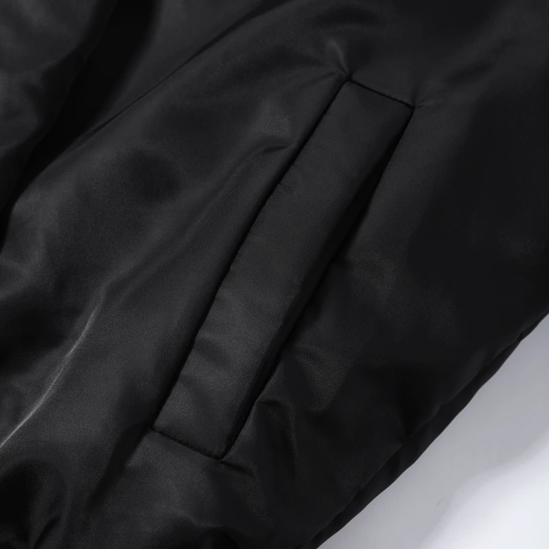 Modische Y2K Satin-Bomberjacke für Damen, Mauve, Puffärmel, Kurz geschnitten, Reißverschluss, Freizeitjacke, Frühjahr 2026, schicke Streetwear, Neu – Detail 4
