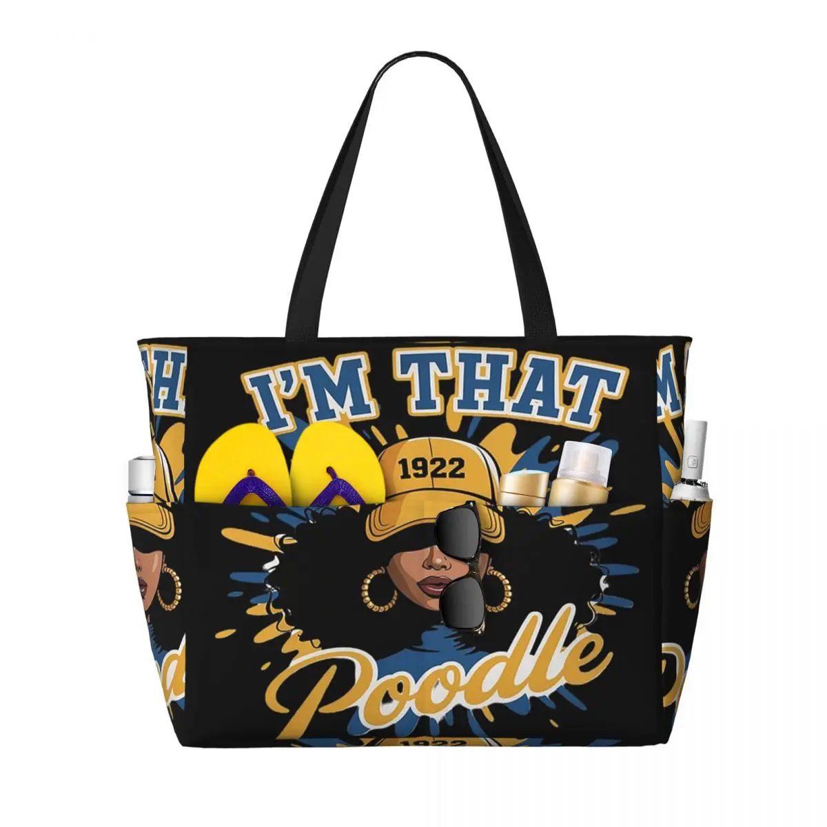 

Sigma Gamma Rho 1922 Sorority Beach Tote Bag Sport Gym Yoga Duffle Large Tote Bag Women Travel Bag Fitness bag