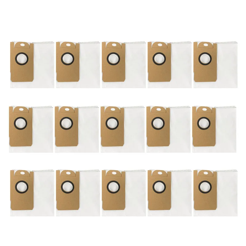 15pcs Dust Bags For Xiaomi Lydsto R1 Spare Parts Integrated Robot R1 STYTJOX Vacuum Cleaner Dirty Bags Replacement Accessories