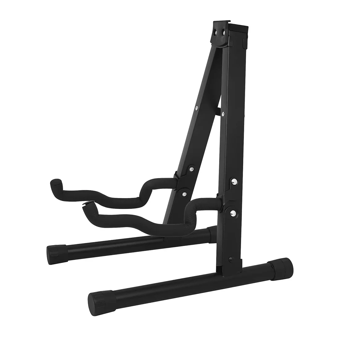 Modèle A support de guitare pliant-noir support universel support de guitare protecteur de coussinet de jambe couvre-jambes de meubles en Silicone