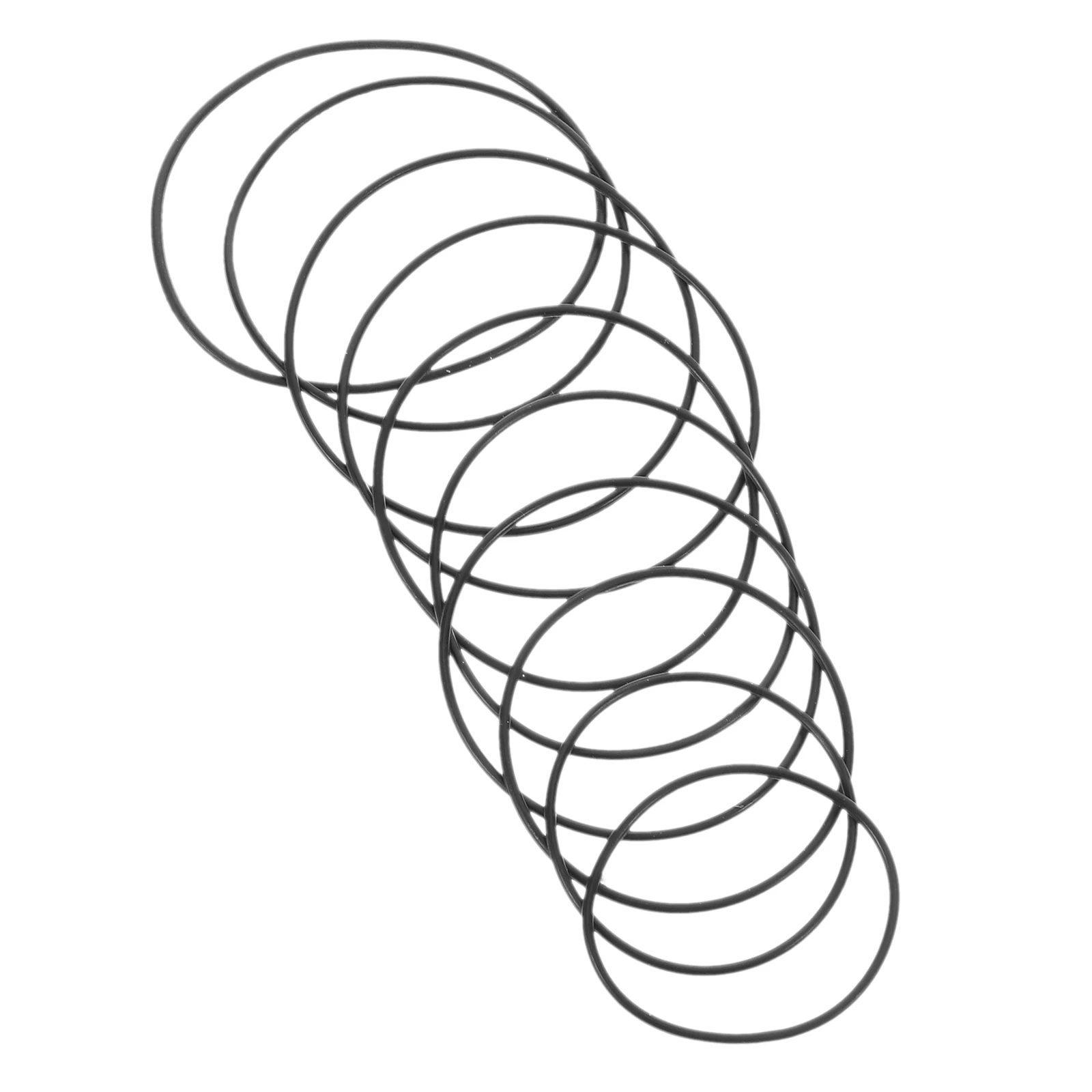 

10 Pcs Record Player Drive Belt for Phonograph Replacement Rubber Gramophone Accessory Motor Part
