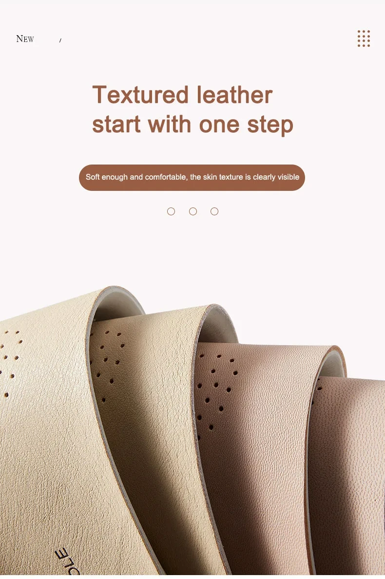 Latex Insole for Feet Leather Shoe Sole Inserts Soft Cowhide Sports Shock Absorbing Plantar Fasciitis Template Insoles for Shoes