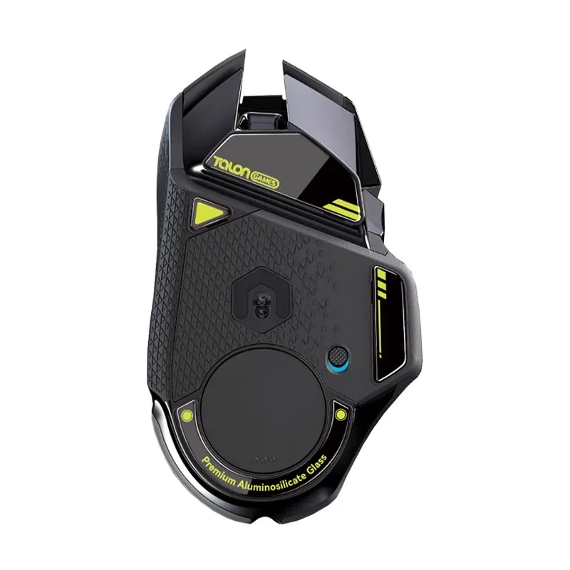 1 Set TALONGAMES Tempered Glass Mouse Skates For Logitech G502X Wireless/G502 Lightspeed Mice Glides Feet Thickness 0.7mm