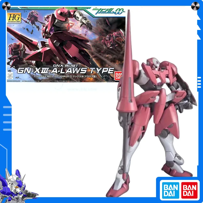 

Original Bandai Gundam 00 (Double O) 1/144 HG GN-X III A-Laws Type Anime Figure Assembly Model Collect Ornament Festival Gift