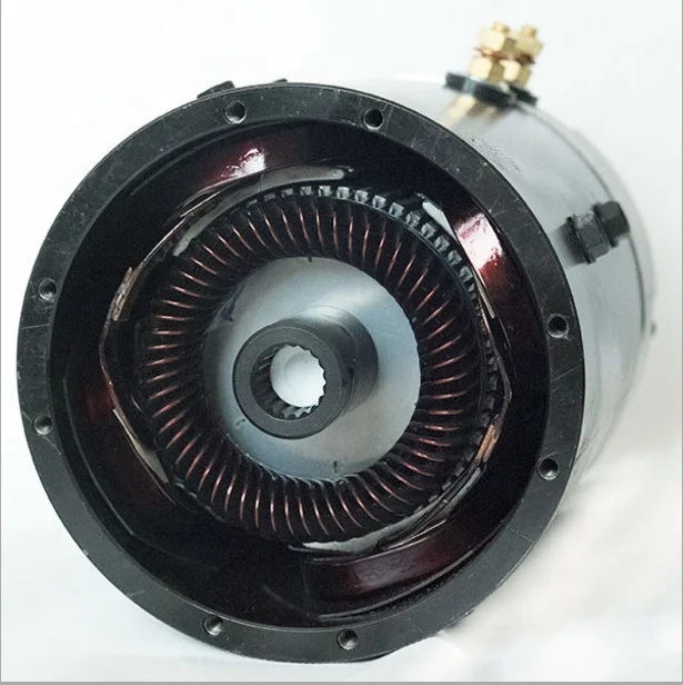 High performance DC Motor ZQ48-4.0-C 48V with 4KW for forklift truck pallet sightseeing car golf cart