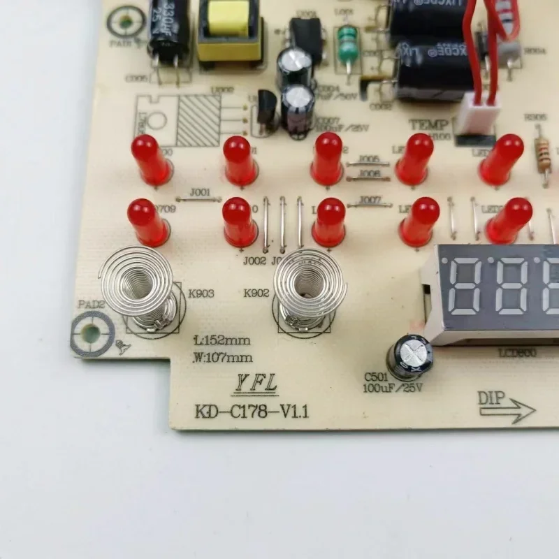 Accesorios para ollas saludables MK-GE1703 fuente de alimentación Tablero Principal KD-C178-V1 luz de tablero de control