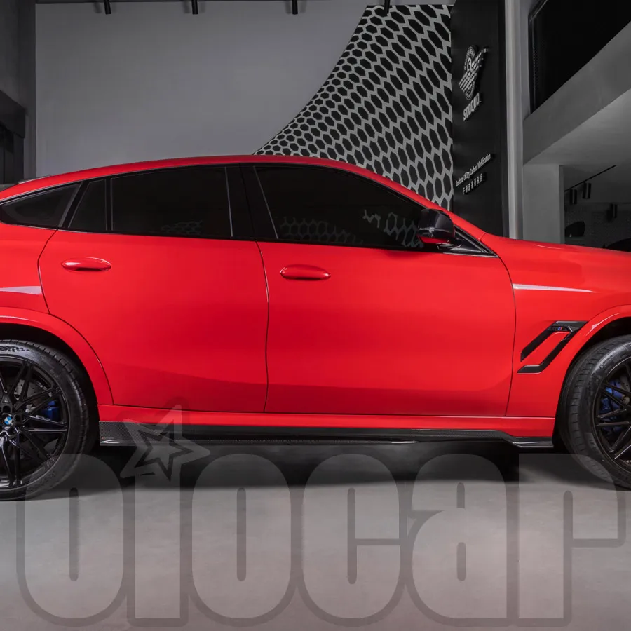 

Oiomotors, высококачественные боковые юбки из сухого карбона в стиле SQ для BMW G06 X6 F96 X6M