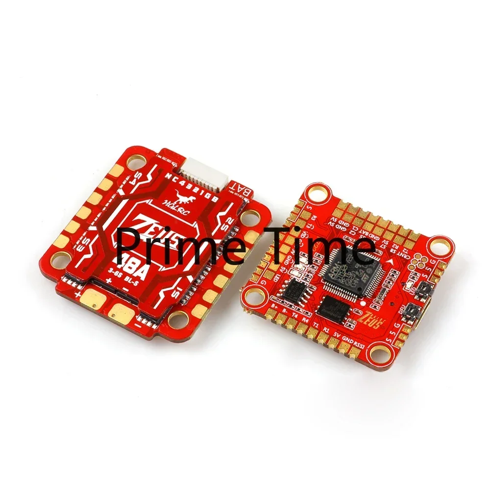 HGLRC Zeus F748 STACK 3-6S MPU6000 F722 Flight Controller 48A BLHELIS 4in1 ESC for FPV Racing Freestyle Drones DIY Parts