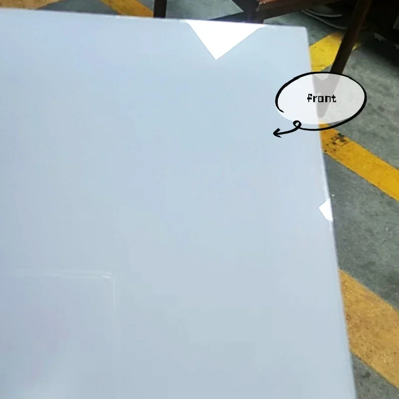 5PCS polycarbonate diffuser sheet thickness plastic led light milky translucent blanks plate1mm 1.2mm 1.5mm 2mm 3mm