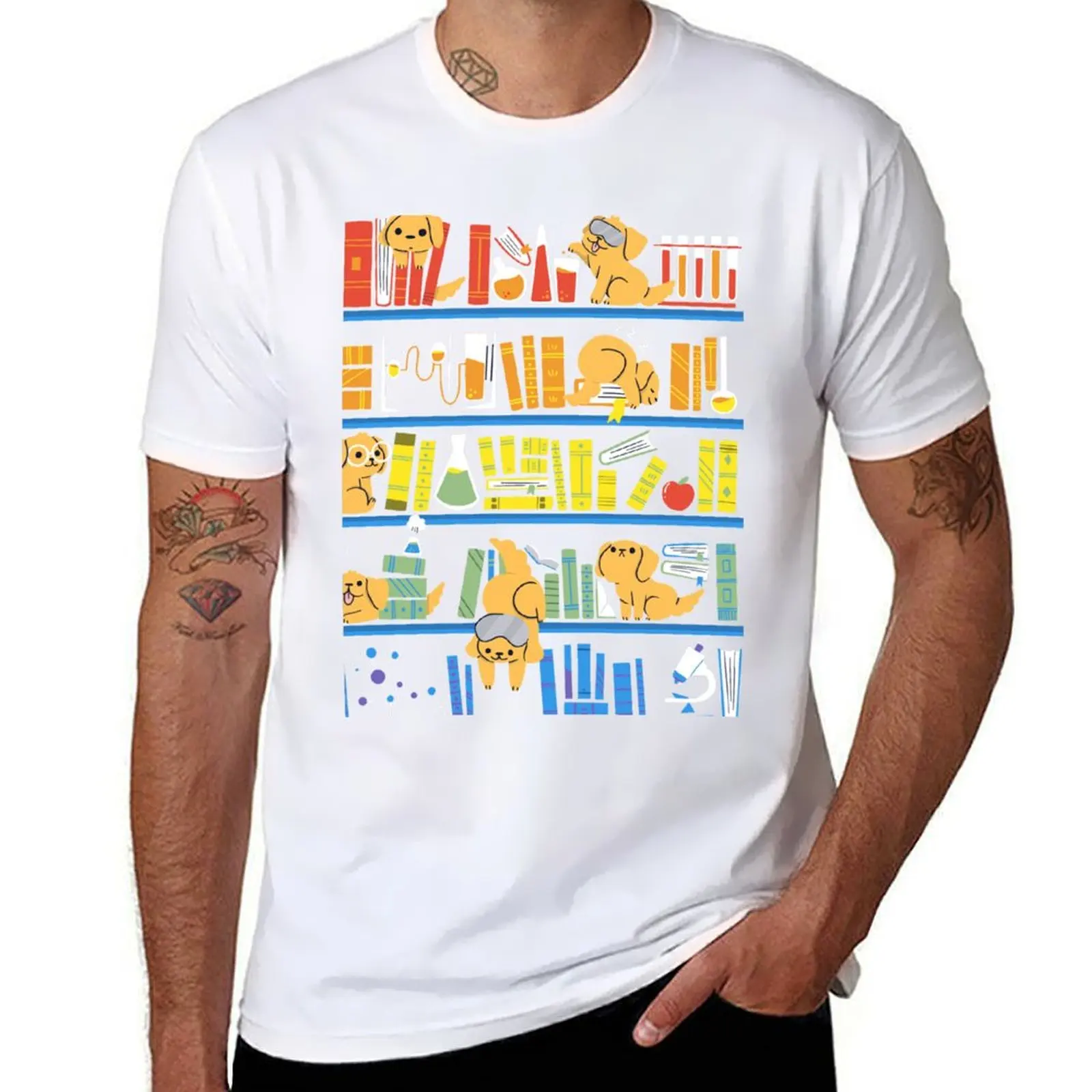 

Chemistry LABrador (rainbow) T-Shirt man t shirt graphic t shirts for man graphic funny t shirts designer T-Shirt