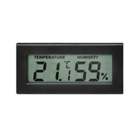 Suitable for Indoor Multiple Environments LCD Digital Display Temperature and Humidity Meter -10℃~60℃(14~140℉) 20%~90%RH