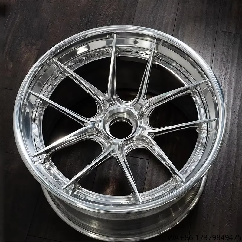 

High Polishing Passenger Forged Customized Wheels Aluminum Alloy for Feerrari 5x130 Deep Concave 16-26 Inch Wheel