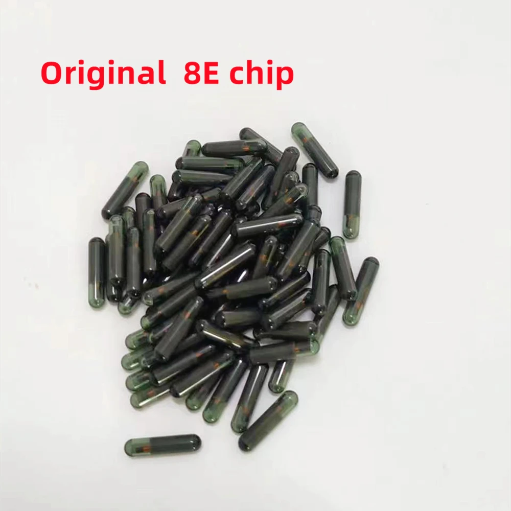 5pcs /lot 8E Glass Chip TP32 ID8E Auto Transponder Chip 8E chip Key Blank Car Key Chips Fit for Audi Remote original